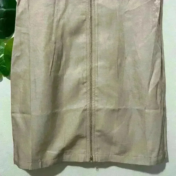 Stone Textured Pocket Zip Up Bodycon Dress 10 - Picture 4 of 7